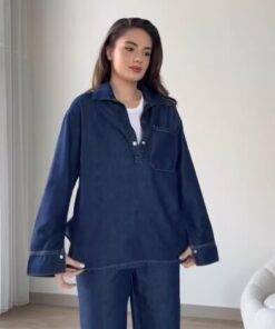 Alternative view of Denim Co-ord Set
