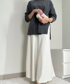 Alternative view of Silk Satin Skirt