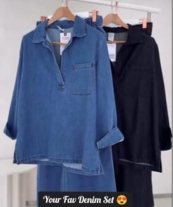 Amira Denim Co Ord Set