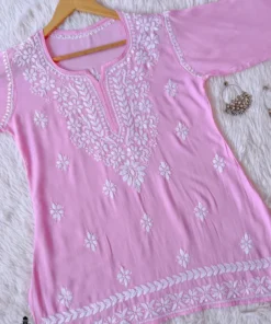 Floral Embroidered Kurti