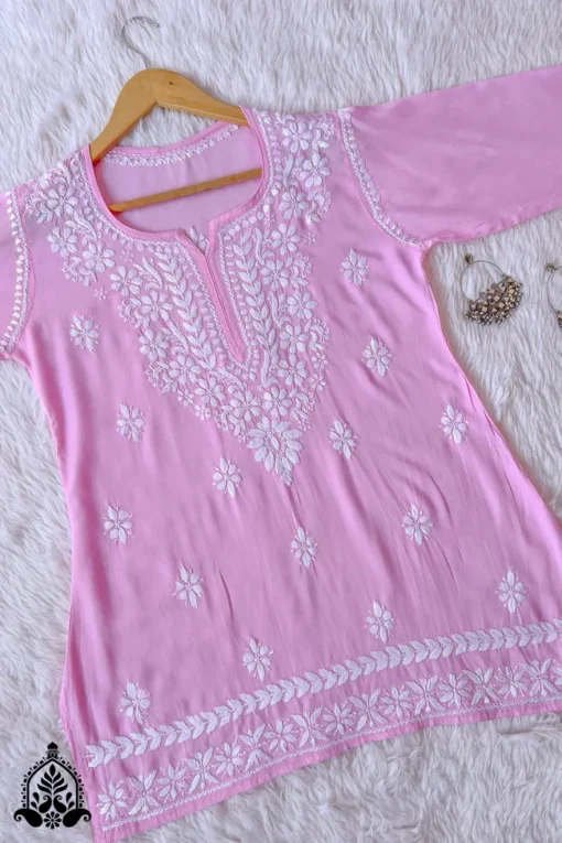 Floral Embroidered Kurti