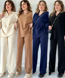 Liza Ribbed Knit Set 2