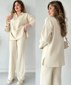 Liza Ribbed Knit Set