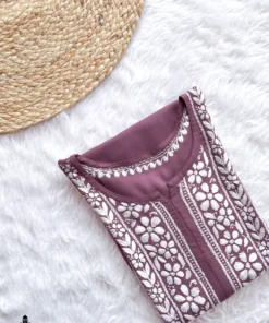 Alternative view of Long Knitwear Straight Kurta