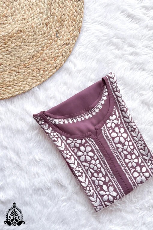 Long Knitwear Straight Kurta - Image 2