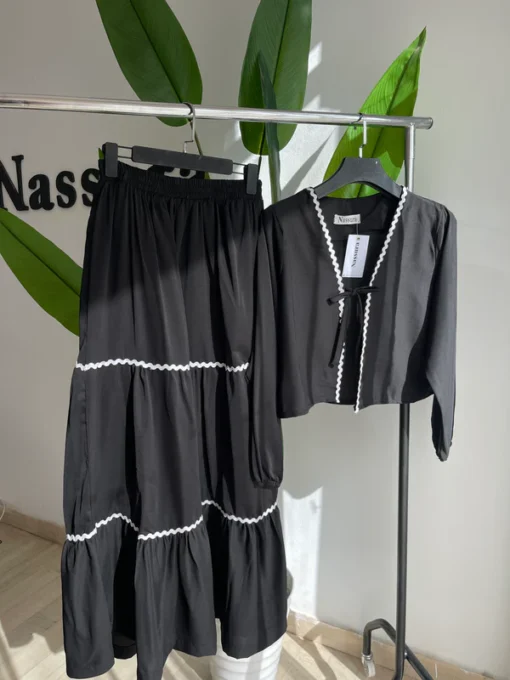 Nora Wavy Skirt And Top - Image 2