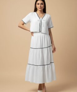 Nora Wavy Skirt And Top