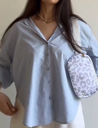 Basic Linen Shirt - Image 4