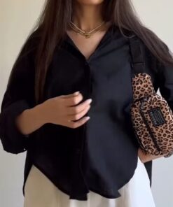Alternative view of Basic Linen Shirt