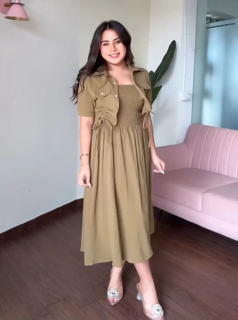 Lisa Midi Dress - Image 2